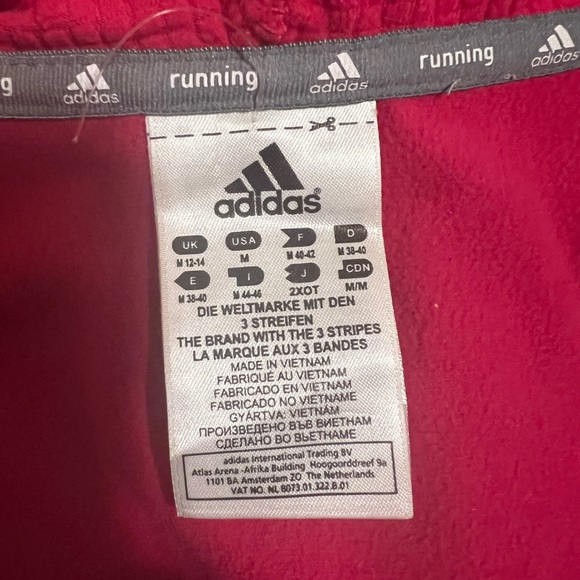 Adidas Response Running Women's 1/4 Zip Pullover Hoodie Jacket - Picture 3 of 3